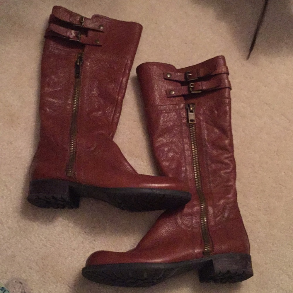 Franco Sarto leather boots